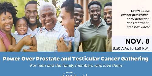 Power Over Prostate and Testicular Cancer Gathering