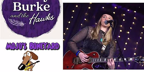 HALEY BURKE debuts at Mojo's on SATURDAY, August 15th!
