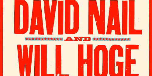 David Nail and Will Hoge at The Waterworks