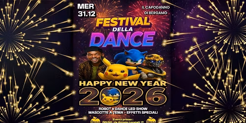 CAPODANNO AL DRUSO \ud83d\udca5 IL FESTIVAL DELLA DANCE !