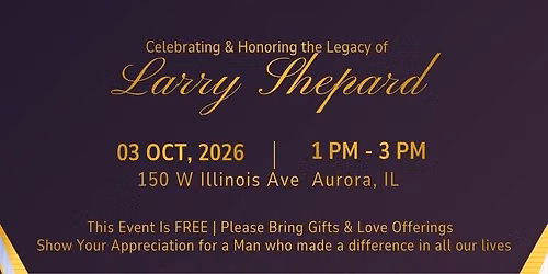 ATF Honors Celebrating Larry Shepard 