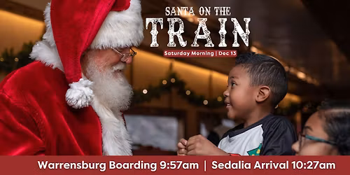 Sedalia's Santa on the Train