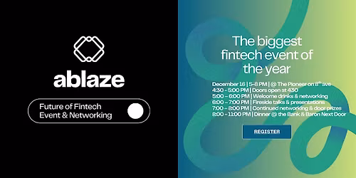 Future of Fintech by Ablaze Analytics & Collective