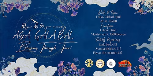 ASA GALA : BLOSSOMS TROUGH TIME