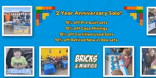 Huge Lego Sale Celebrating 2 years in Algonquin