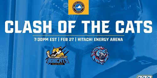 CLASH OF THE CATS vs Pee Dee IceCats