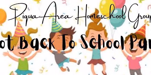  Not Back To School Party