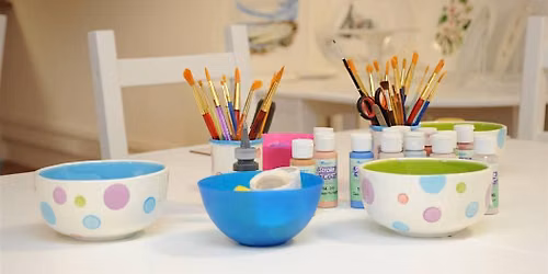 Paint Pottery Bowl at Artventures Parliament