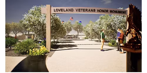 Groundbreaking for the Veterans Honor Monument 