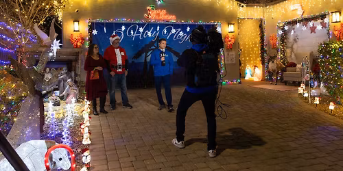 My Santa's House & Christmas Lights