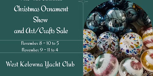 4th Annual Christmas Ornament and Art\/Craft Show and Sale