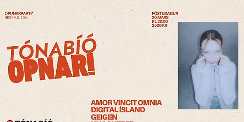 T\u00f3nab\u00ed\u00f3 Opnunarh\u00e1t\u00ed\u00f0 - Kv\u00f6ld 2