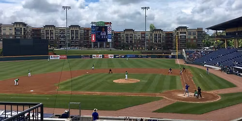 Parking Norfolk Tides at Gwinnett Stripers