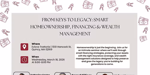 From Keys to Legacy: Smart Homeownership, Financing & Wealth management