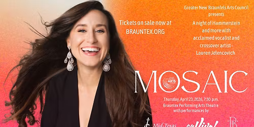MOSAIC with Lauren Jelencovich in concert