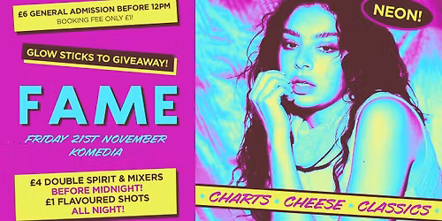 FAME \/\/ CHARTS, CHEESE, CLASSICS \/\/ 400 SPACES ON THE DOOR!