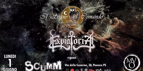 Il Segno Del Comando/ ExpiatoriA Live Scumm Pescara — Scumm