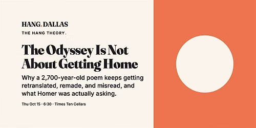 The Odyssey Is Not About Getting Home