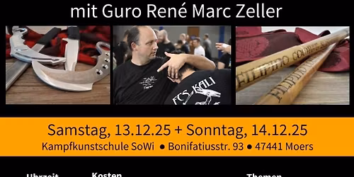 FCS Seminar mit Guro Ren\u00e9 Marc Zeller