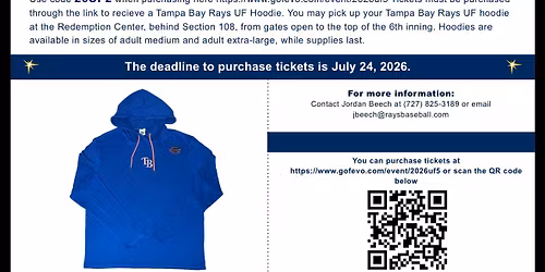 Gator Day at the Rays