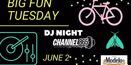 BIG FUN TUESDAY: DJ Night with Channel865