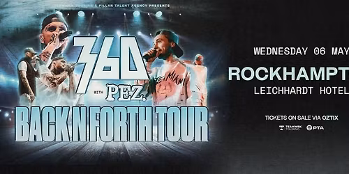 360 \u2018BACK N FORTH\u2019 TOUR | Rockhampton