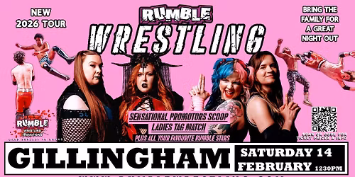 Rumble Wrestling returns to Medway including Sensational Ladies Tag Match