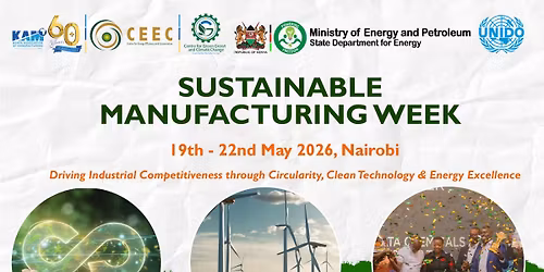 SUSTAINABLE MANUFACTURING WEEK 