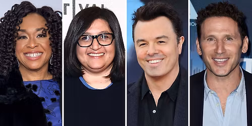 Brad Garrett with Sarah Colonna