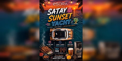 Satay & Sunset Yacht for Content Creators
