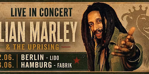 Julian Marley & The Uprising  in Berlin