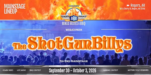 ShotGunBillys | Bikes Blues and BBQ Mainstage