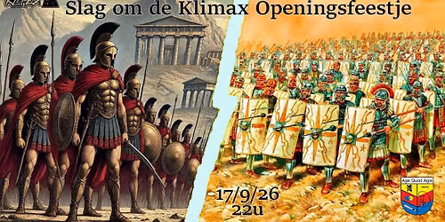 Slag om de Klimax Openingsfeestje