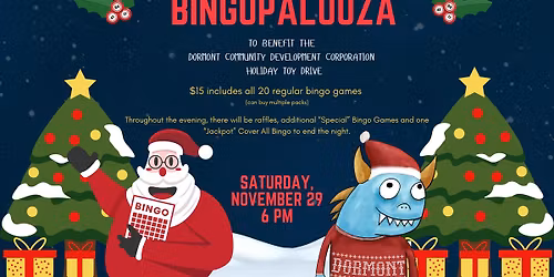 Bingopalooza to Benefit the DCDC Holiday Toy Drive
