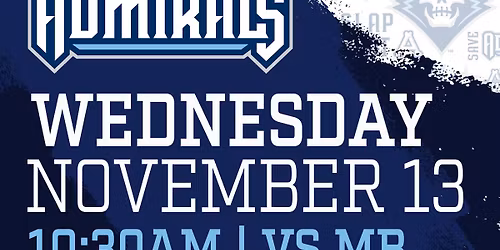 Manitoba Moose at Milwaukee Admirals at UW Milwaukee Panther Arena