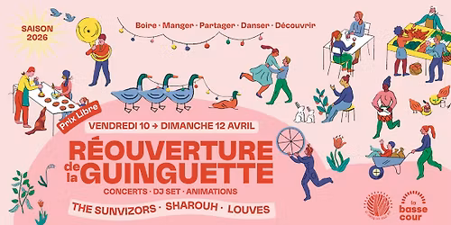 \u2605 WEEK-END DE R\u00c9OUVERTURE DE LA BASSE COUR \u2605