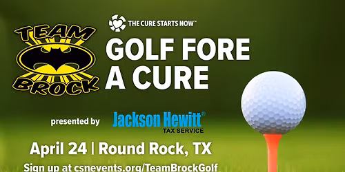 Team Brock Golf Fore A Cure