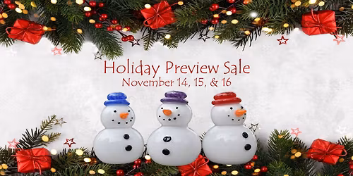 Annual Holiday Preview Sale