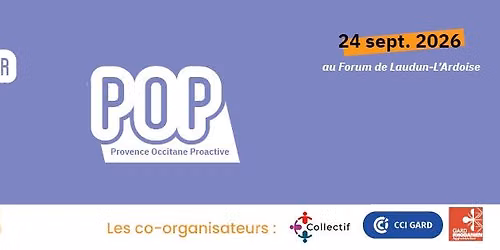 \u00c9v\u00e9nement POP 2026 - Votre rendez-vous \u00e9co & business