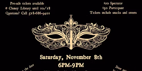 Cheney Library's Masquerade Experience