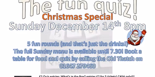 Christmas Quiz @ The Old Thatch