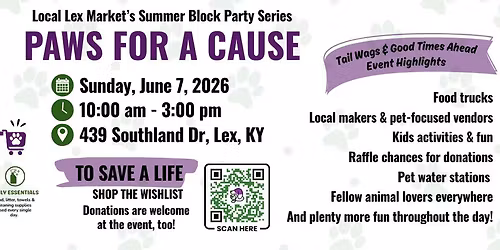 Paws for A Cause 