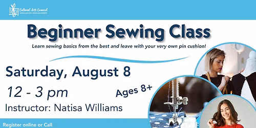 Beginner Sewing Class - Pin Cushion