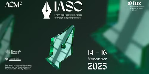III Koncert w ramach IASC From the Forgotten Pages of Polish Chamber Music