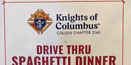 Drive Thru Spaghetti Dinner