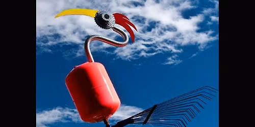 Closing event Saturday April 25 at 7 to 9:30 pm Re-Vision the Art of Recycling