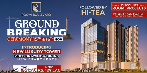 Roomi Boulevard Ground Breaking Ceremony