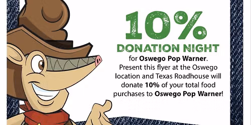 Texas Roadhouse Fundraiser \/ Fall Registration 