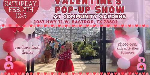 Valentine's Pop-Up Show 2026!!