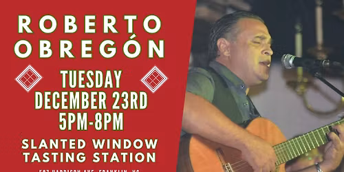 LIVE MUSIC - Roberto Obreg\u00f3n